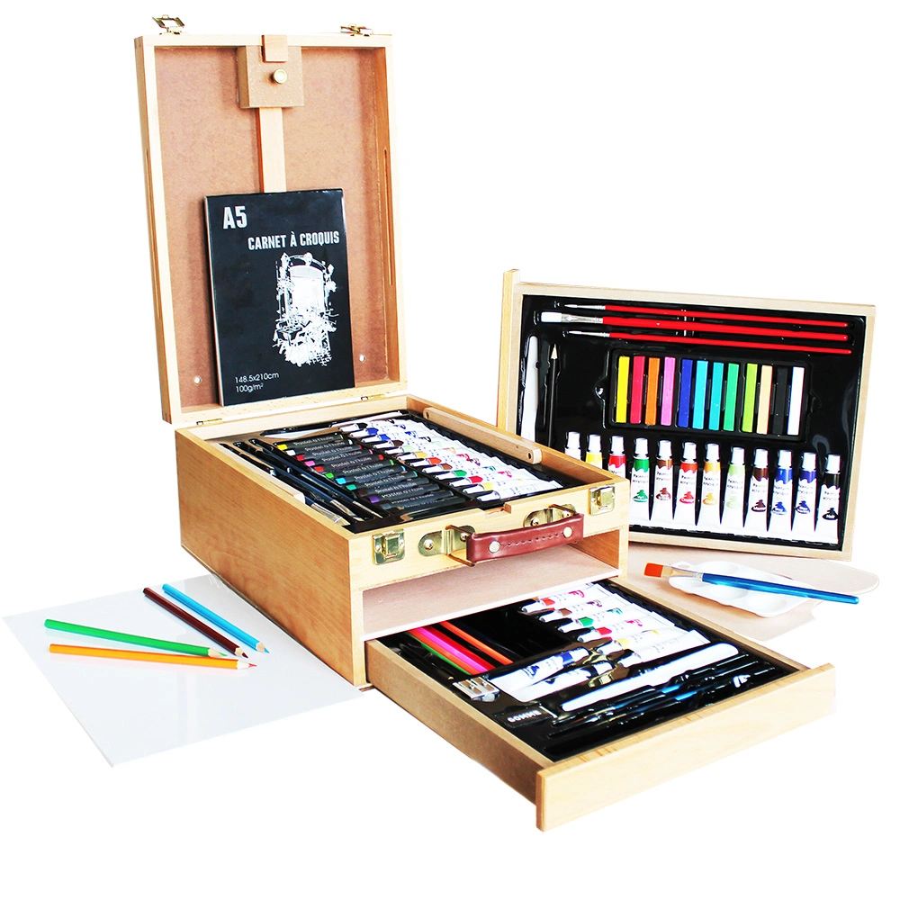 Art Supplies 94PCS All Media Easel Art Set