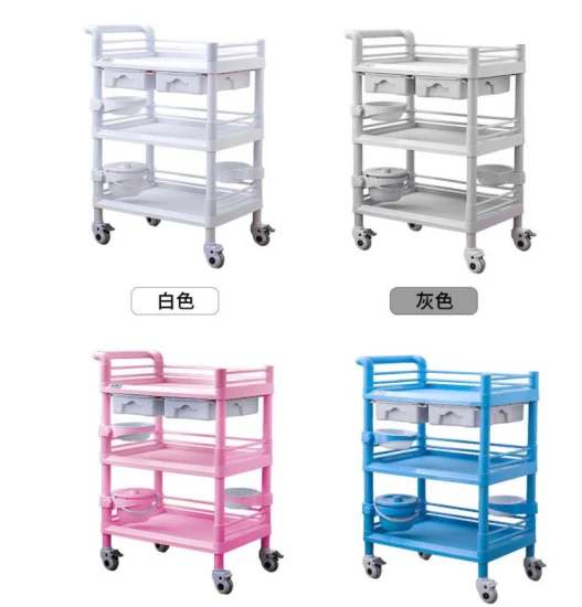 Hochey Medical Fashion Design Trolley für Schönheitsmaschine aus Acryl Preis